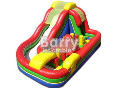 China inflatable Assault Party Courses/inflatable slide/inflatable obstacle BY-OC-062